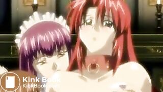 Hentai maid gets unsusal enema