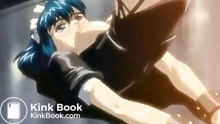 Hentai maid gets unsusal enema