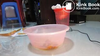 Cute girl Shitting made in china 3