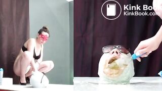 Guy eats 5 girl's shit part 5