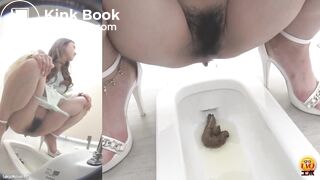 Japanese Toilet pooping - video 4