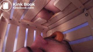 Shitting on a slave - video 2