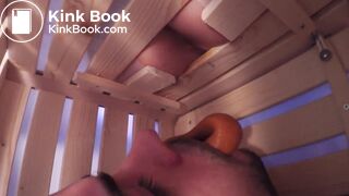 Shitting on a slave - video 2