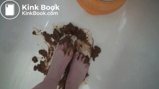 scat feet, I`d like to lick - video 2