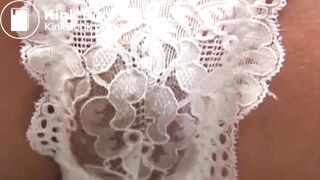 lace panty poop
