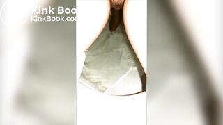 Between the legs 12" poop