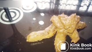 Nasty blonde MILF does it all.