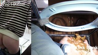 Shit in mouth close up 3.