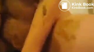 Amateur couple fuck& scat