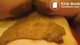 Amateur couple fuck& scat