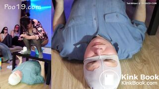 Yana,Christina and Amina feeds slave.