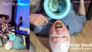 Yana,Christina and Amina feeds slave.