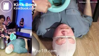 Yana,Christina and Amina feeds slave.