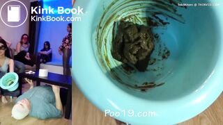 Yana,Christina and Amina feeds slave.