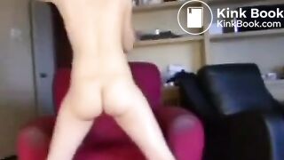 Shitting huge turd close up - video 2