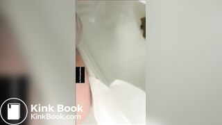 public restroom shitting