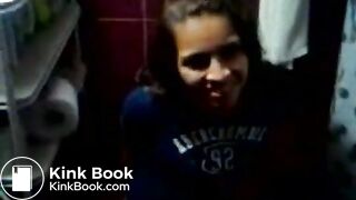Girl let film her pooping