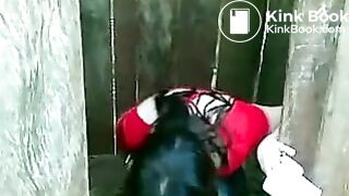 Brazilian girl poops