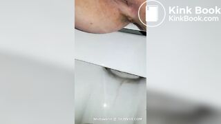 Scheißen und feuchte fotze