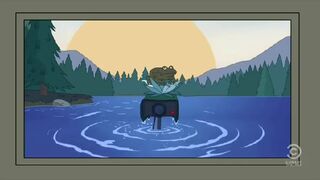 Brickleberry Toilet Scene