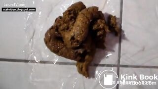 Squat and shit - video 4