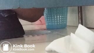 cute girl pissing and pooping