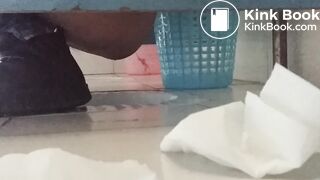 cute girl pissing and pooping