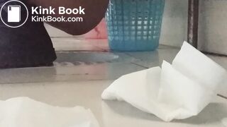 cute girl pissing and pooping