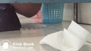 cute girl pissing and pooping