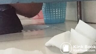 cute girl pissing and pooping