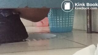 cute girl pissing and pooping