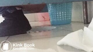 cute girl pissing and pooping