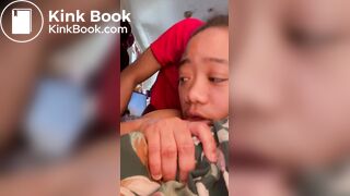 Ebony teen gets fucked hard