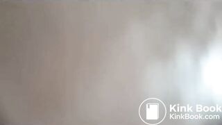 Korean girl pooping on toilet 3