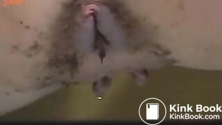 Hot julia plays with her shit