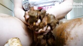 pantyhose poop and play