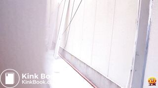 Schoolgirl shit at the building part3