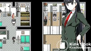 game girl poop and piss toilet