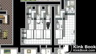 game girl poop toilet