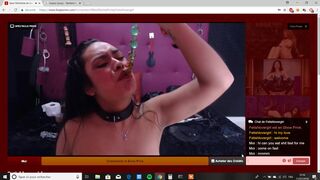 LJ show scat eat shit from anal bids