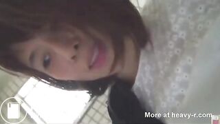 girl's butthole shitting