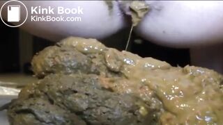 Girl Shits Lots Of Disgusting Diarrhea