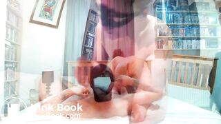 Strapon fuck, face shit and smear