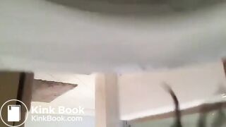 Milf with amazing body shitting