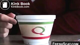 chubby in restaurant