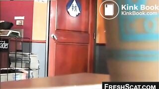 chubby in restaurant