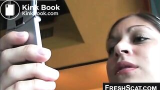 chubby in restaurant