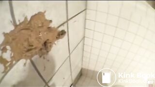 Japan girl does big diarrhea