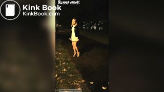 British lady poops on the outside after desperate talk