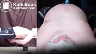 3 girls shit in 1 slave mouth.